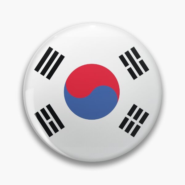 Item preview, South Korea Flag designed and sold by abbazabba.