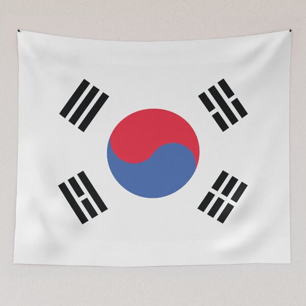 Item preview, South Korea Flag designed and sold by abbazabba.