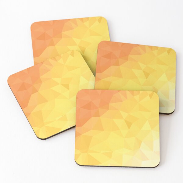 Item preview, Abstract Orange Polygon Gradient designed and sold by Polygona.