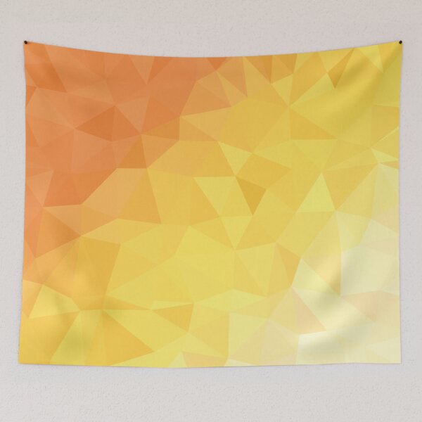Item preview, Abstract Orange Polygon Gradient designed and sold by Polygona.