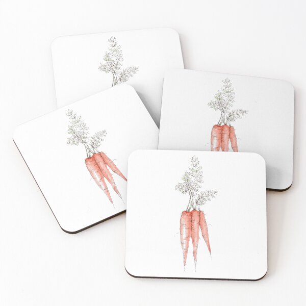 Item preview, Bunch of Watercolor Carrots designed and sold by asleepyfairy.