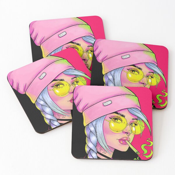 Item preview, Stoner Girl | Neon Ride designed and sold by Meowgress.