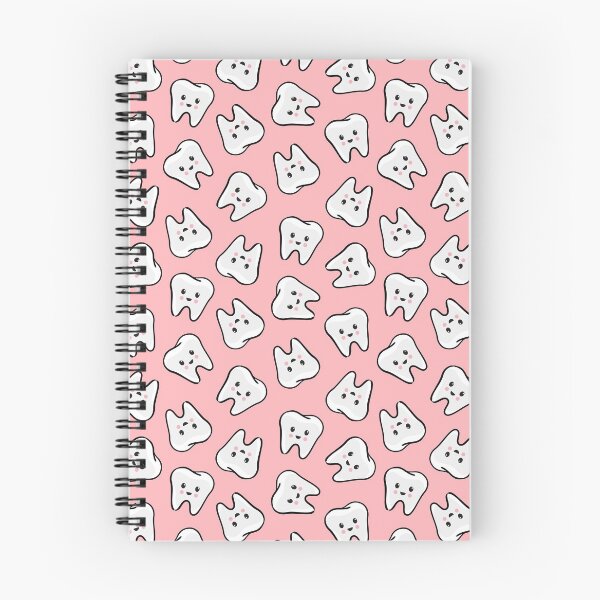 Item preview, happy teeth on pink - dentistry  designed and sold by littlearrow.