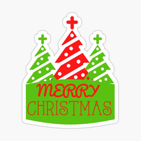 Christmas tree Sticker