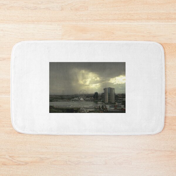 Item preview, Rain Approaching, Docklands, Melbourne designed and sold by Roz McQuillan Fine Art & Photography.