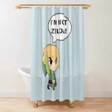 Ich bin nicht Zelda Duschvorhang