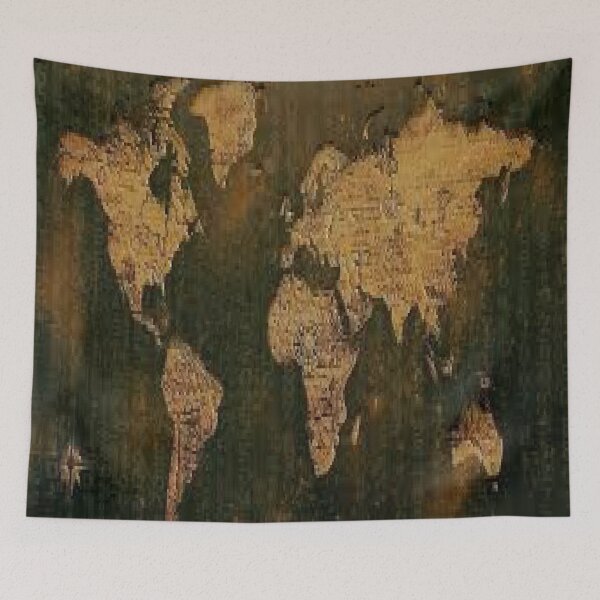 Item preview, Old world map designed and sold by Dubage603.