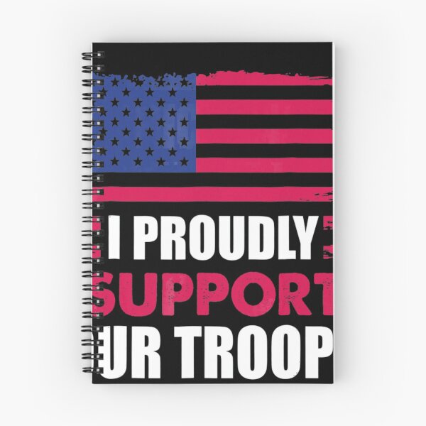 Item preview, I Proudly Support Our Troops Veterans Day designed and sold by ChatVu.