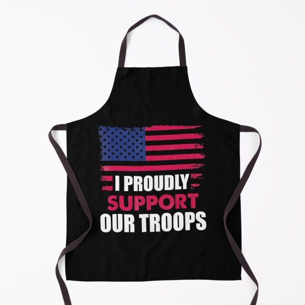 Item preview, I Proudly Support Our Troops Veterans Day designed and sold by ChatVu.