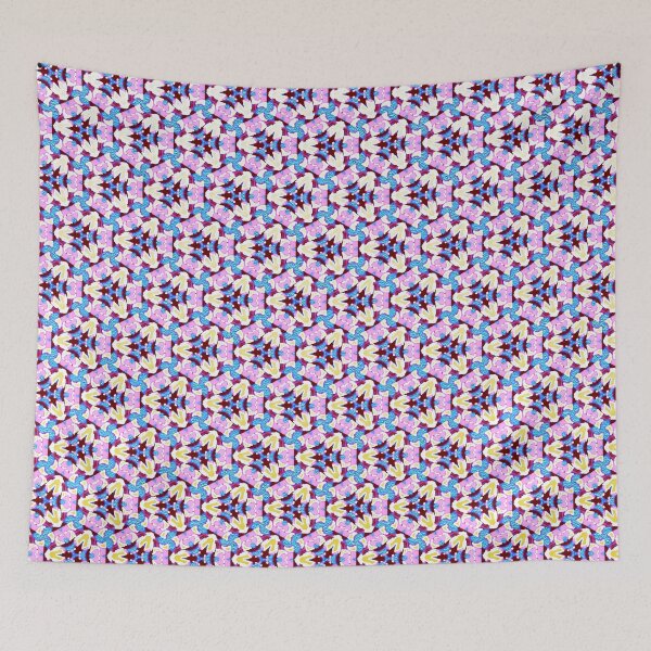Item preview, Modern artistic japanese and decorative multicolor pastel pattern art designed and sold by vector-pro.