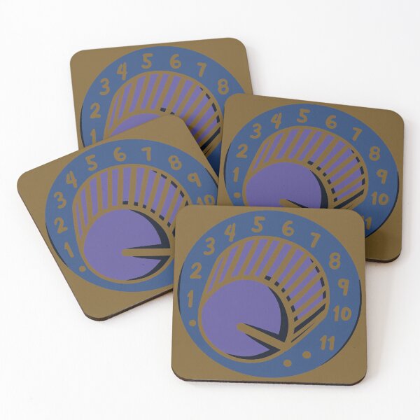 Item preview, Guitar Volume Knob Goes To 11 | Guitarist and Bass Guitar Players designed and sold by Dancing Dolphin Crafts.