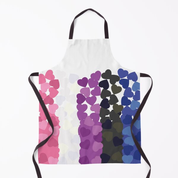 Item preview, Genderfluid Pride Flag- Falling Hearts designed and sold by dysperdis.