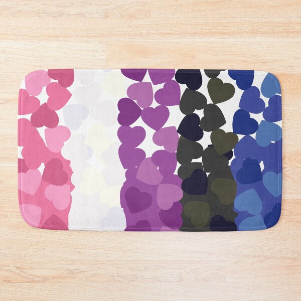 Item preview, Genderfluid Pride Flag- Falling Hearts designed and sold by dysperdis.