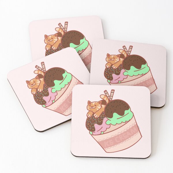 Item preview, Ice cream kitty designed and sold by Austin Butler.