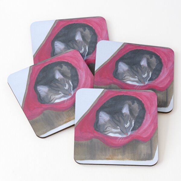 Item preview, "Sleeping Never-Ending Kitty" designed and sold by LMJ1972.