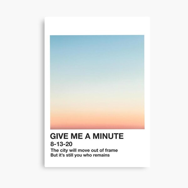 Item preview, Give Me A Minute Pantone Design designed and sold by kira-eryn.