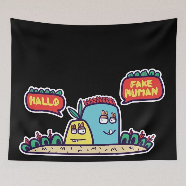 Item preview, fake human and cute monsters designed and sold by irfancholis.