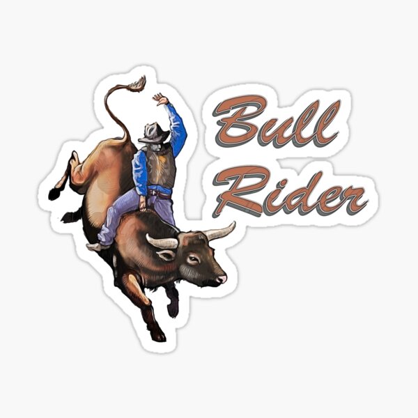 Bull Rider 1 Sticker
