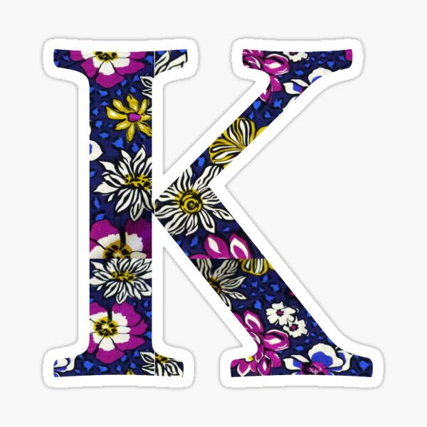 Letter K Stickers Redbubble