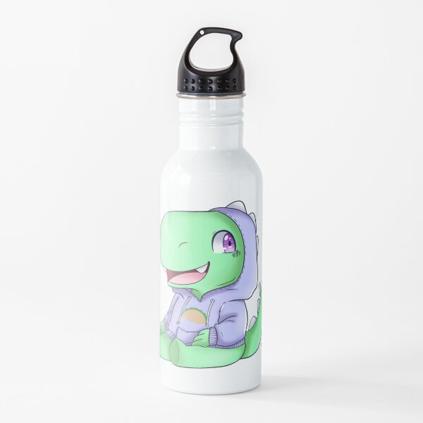 Little Mr.Dinosaur AkA Taco eater! Water Bottle