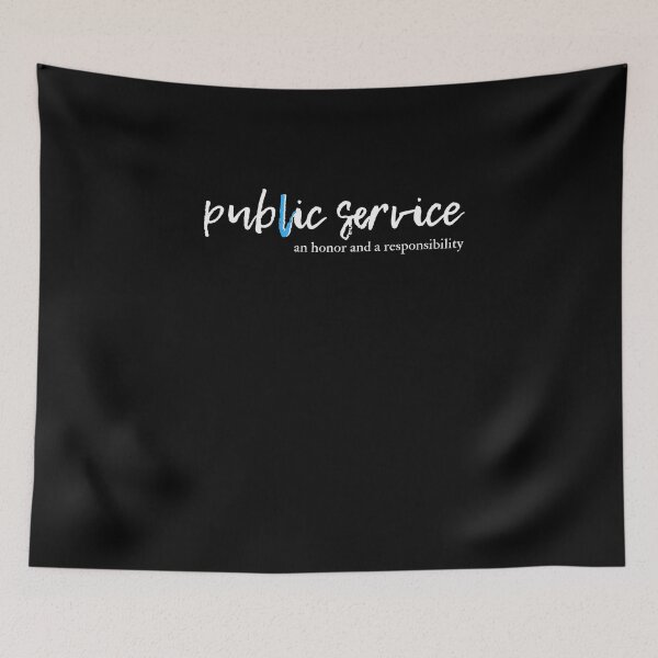 Item preview, Thin blue Line - Public Service designed and sold by Michael Schmidt.