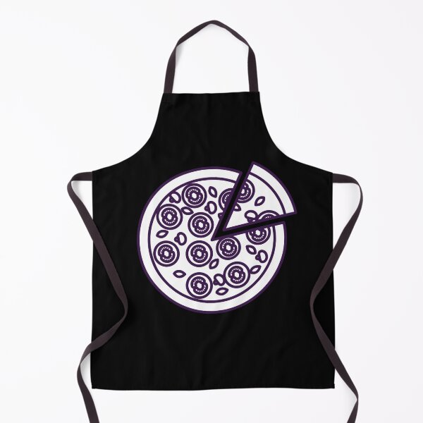 Item preview, White and Purple Pizza Pie designed and sold by Maria Simone.