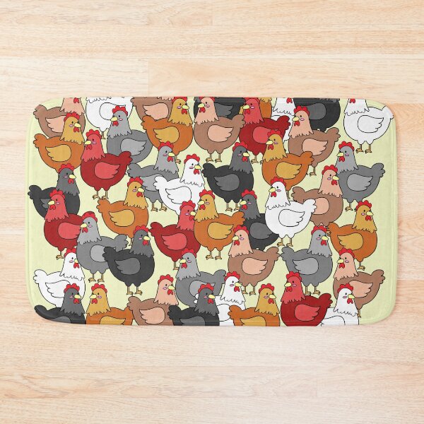 Item preview, Chicken math cute pattern designed and sold by lifewithbirds.