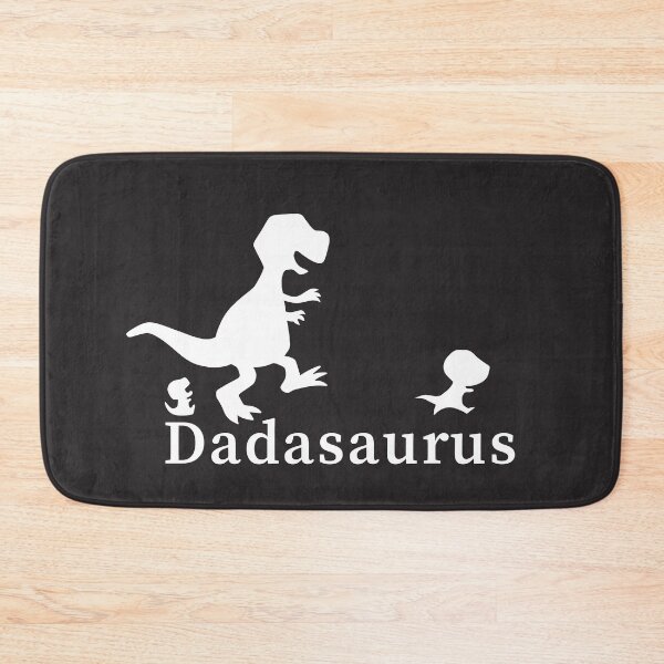Item preview, Dadasaurus black and white silhouette design designed and sold by bravescribbler.
