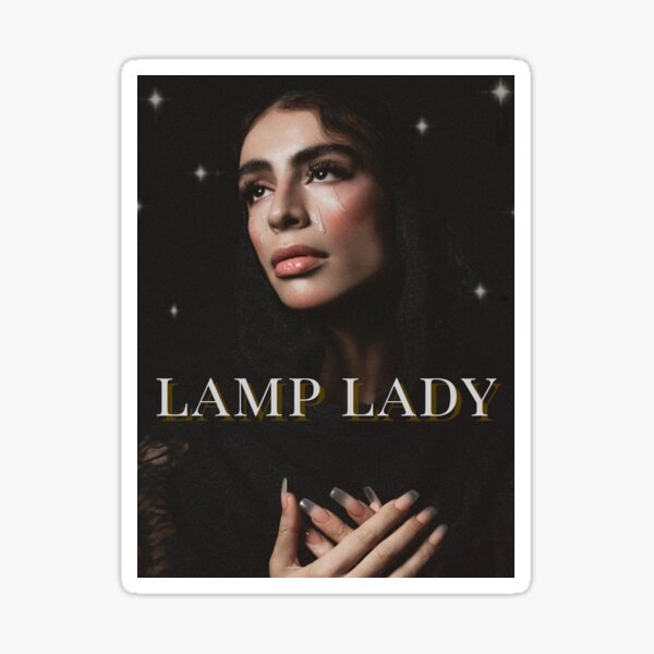"LAMP LADY SEVDALIZA" Sticker for Sale by hotheadheart Redbubble