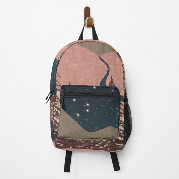 Item preview, Abstract Nighttime Mountain Landscape designed and sold by DippyHippie.