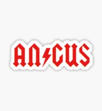 Angus Rock & Roll Sticker