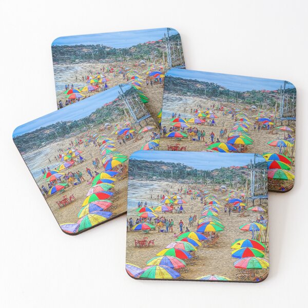 Item preview, Beach morning in Montanita designed and sold by Steven Kight.