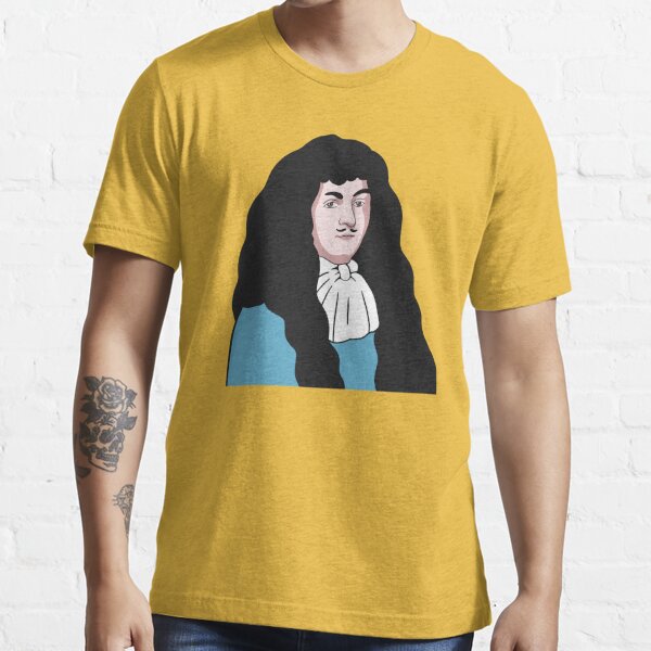 Fun Summer Retro History T-shirt. Sun King. Louis XIV. 