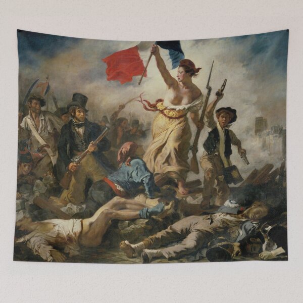 Item preview, The Liberty Leading the People - Eugene Delacroix - 1830 designed and sold by CJET.