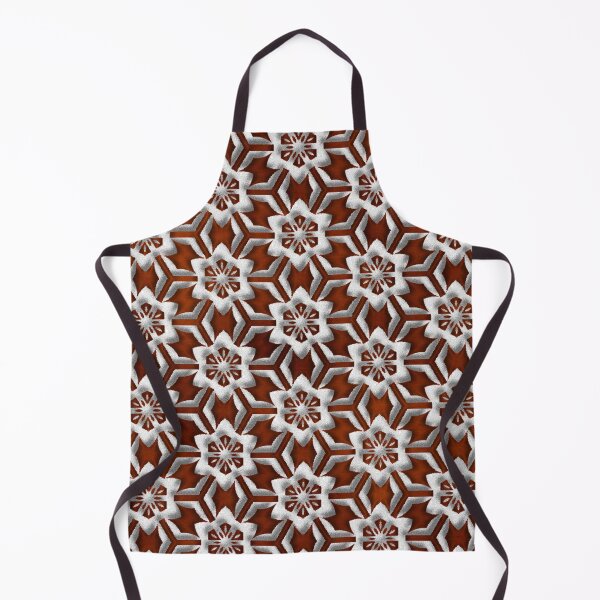 Item preview, Vintage red and white grungy and floral geometric moroccan repeated pattern designed and sold by vector-pro.