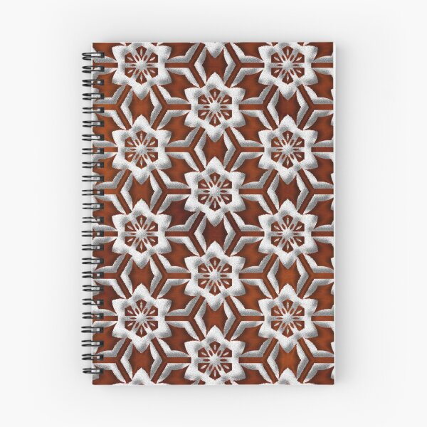 Item preview, Vintage red and white grungy and floral geometric moroccan repeated pattern designed and sold by vector-pro.