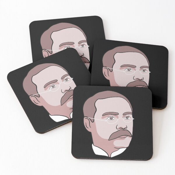 Item preview, Rudyard Kipling Portrait designed and sold by isstgeschichte.