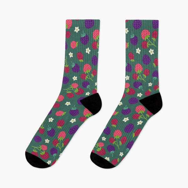 Item preview, Raspberry and Blackberry Field Pattern designed and sold by karspaul.