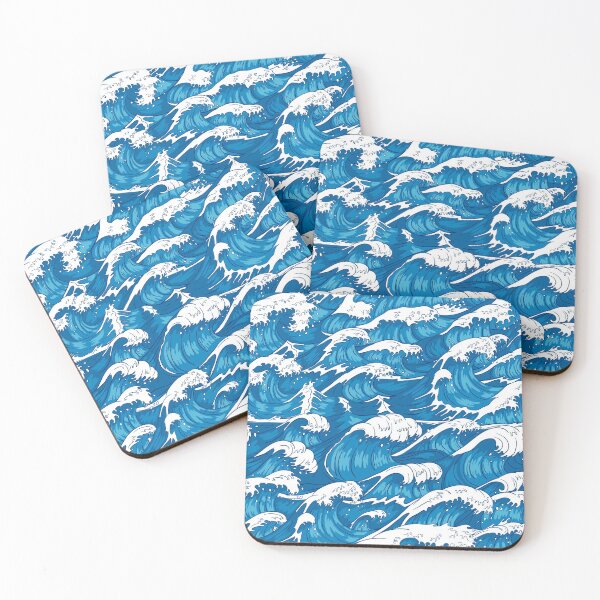Item preview, Water Wave Pattern  designed and sold by TagCreation.