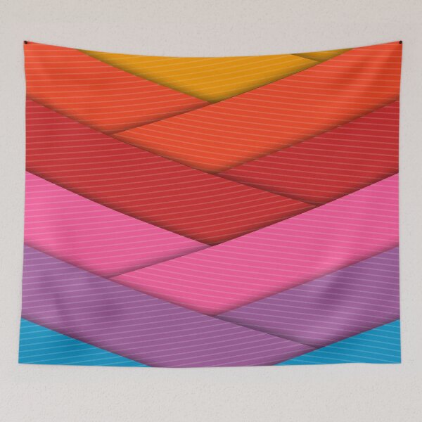 Item preview, Colorful Arrow shaped Triangular abstract Pattern designed and sold by Iconique Space.