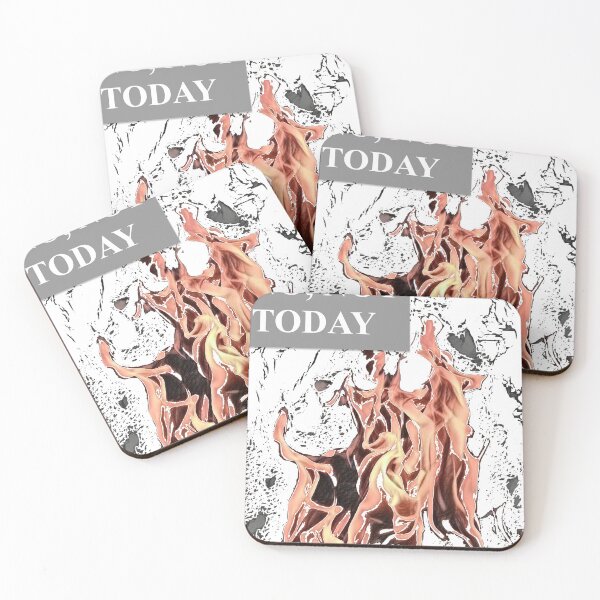 Item preview, Flames with the caption, No Not Today designed and sold by ILOVETUNA.