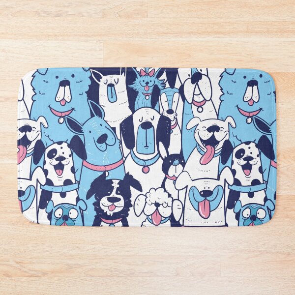 Item preview, Dogs Seamless Pattern designed and sold by TagCreation.
