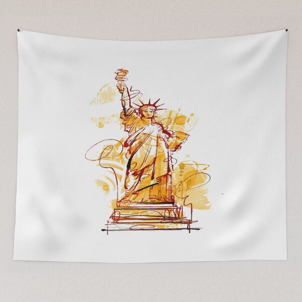 Item preview, Backpackers: Statue of Liberty designed and sold by ajk70885.