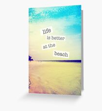 Beach Greeting Card