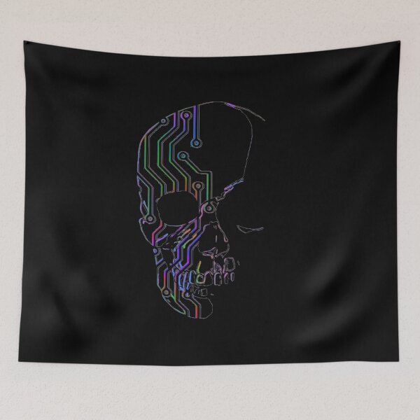 Item preview, Cyber-skull (spectrum glitch) designed and sold by DotorEaon.
