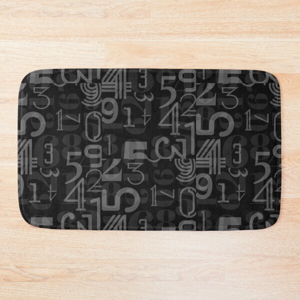 Item preview, Abstract Numerals Design designed and sold by DTEH.