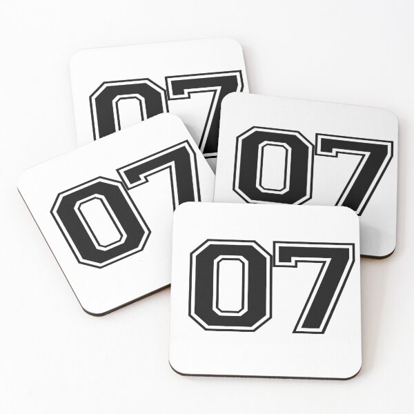 Item preview, Varsity Number 07 Graphic designed and sold by karinnem.