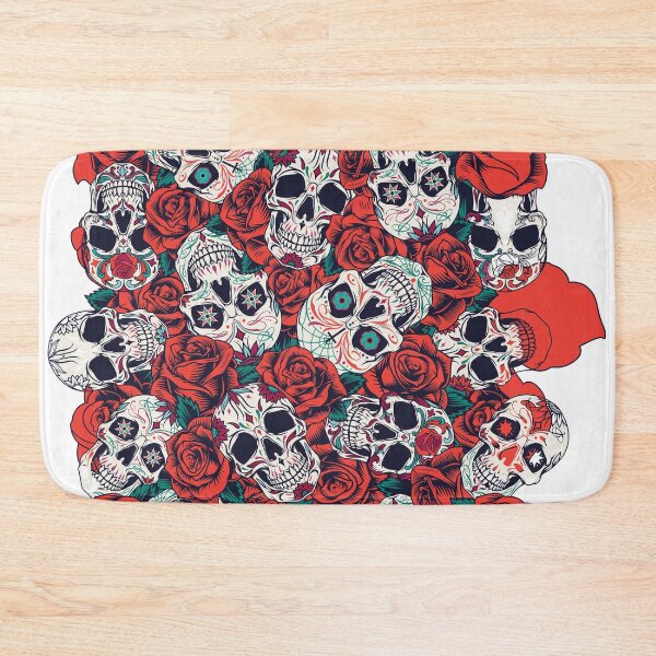 Item preview, Skull Seamless Pattern designed and sold by TagCreation.
