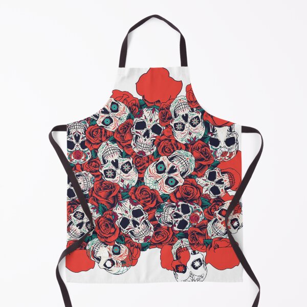 Item preview, Skull Seamless Pattern designed and sold by PickCreation.