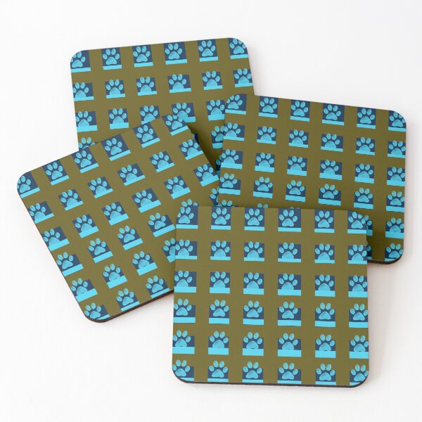 Item preview, Blue Cat Paws designed and sold by Nisha Prabhu.